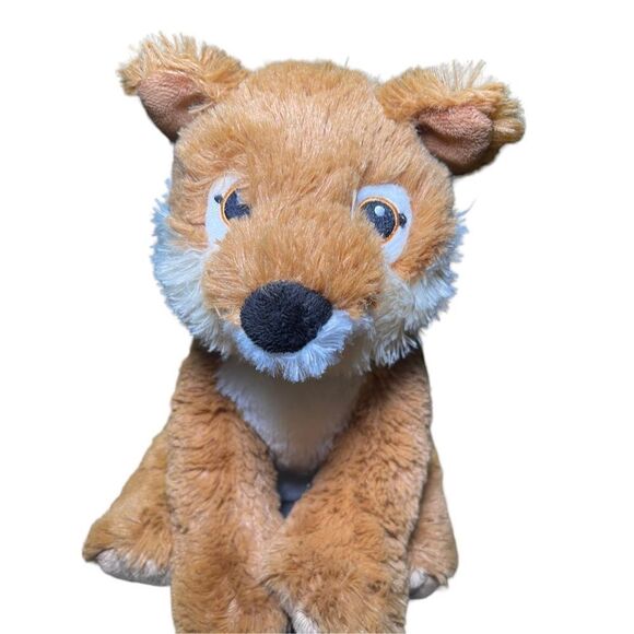 Wildlife Artists Eco Pals Plastic Free Design Plush Coyote Pup Stuffed Animal - Picture 8 of 11